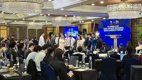 Marcos namulong sa Asia Pacific Regional Space Forum
