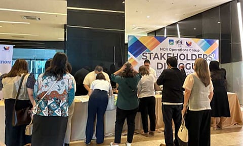 STAKEHOLDERS' FORUM. The Government Service Insurance System (GSIS) holds the 2025 NCR Stakeholders’ Dialogue in Quezon City on Wednesday (Nov. 19, 2025). GSIS President and General Manager Wick Veloso thanked members and partners for openly sharing their concerns, noting that their feedback is the "trigger for real change.” (Photo courtesy of GSIS)