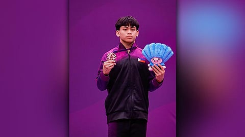 Eldrew Yulo milabni og bronse sa Junior World Gymnastics