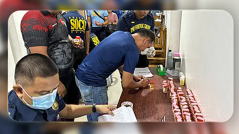 Mga polis sa Cebu City gi-drug test