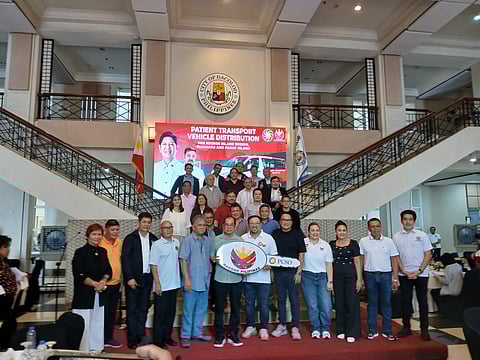 NEGROS. To strengthen the country's healthcare delivery system, the Philippine Charity Sweepstakes Office (PCSO) officially turned over 82 Patient Transport Vehicles (PTVs) to various local government units (LGUs) in Negros Island Region (NIR) and Western Visayas at the Bacolod City Government Center (BCGC) on Tuesday, November 25, 2025.