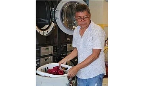 LESS STRESS, MORE SUCCESS. Bernardo Borlagdan tends to their family-run laundromat business with care and purpose, knowing how much this livelihood serves as lifeline for both his family and the hardworking team behind it. (Photo courtesy of BDO)