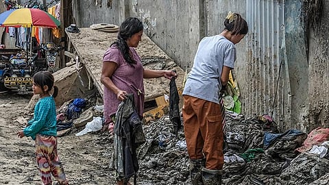 Nabiktima sa baha naa pa sa evac site