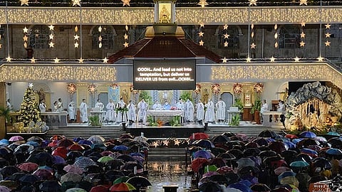 Police visibility sa mga simbahan
ipatuman alang sa ‘Simbang Gabi’