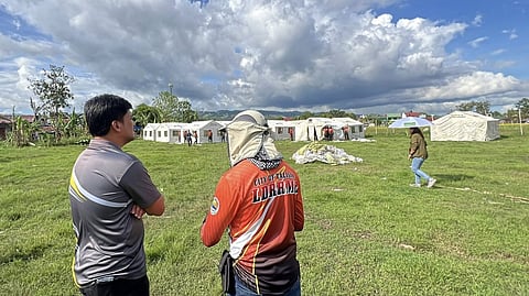 Bakante nga luna sa San Roque,
Talisay gihimong tent city