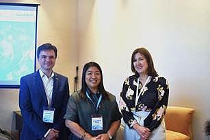 Commissioner Rachel Anne Herrera of the Climate Change Commission, with the organizers of the Aus4ASEAN Sustainable Energy Transition and Green Skills Fellowship Regional Immersion.