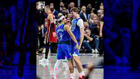 Heat gibugnaw sa Mavericks