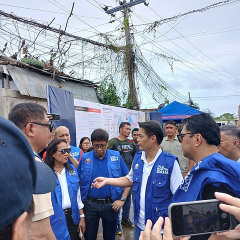 BACOLOD. Bacolod City Lone District Representative Alfredo Abelardo Benitez launches of “Oplan Kontra Baha,” a program aimed at addressing the city’s flooding problem on Friday, December 5, 2025, in Barangay 2.