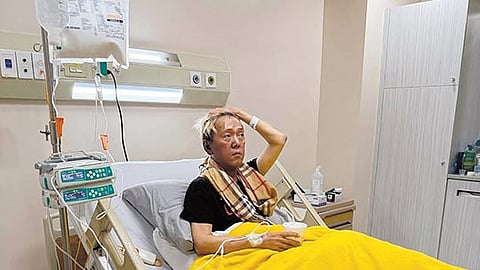 Ate Gay hospitalized again due to chemo side effects