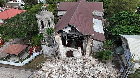 Rehab of quake-hit churches in north Cebu set for 2026