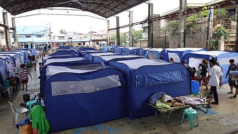 Mga biktima sa Bagyong Tino sa
Mandaue ibalhin na sa Pasilong