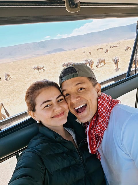 Janine, Echo go on Serengeti adventure