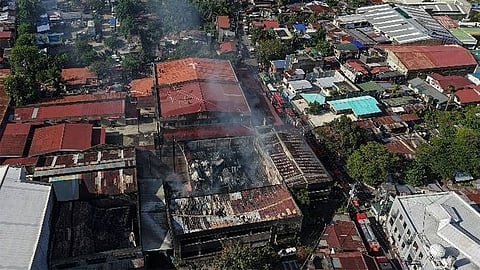 Fire hits building in Mandaue, injures 1 person