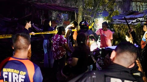 BACOLOD. At least seven houses were razed by fire in Purok Calachuchi, Burgos-Locsin Streets, Barangay 9, Bacolod City, Wednesday afternoon, December 10, 2025.