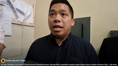 Doctor files complaint vs Byron Garcia