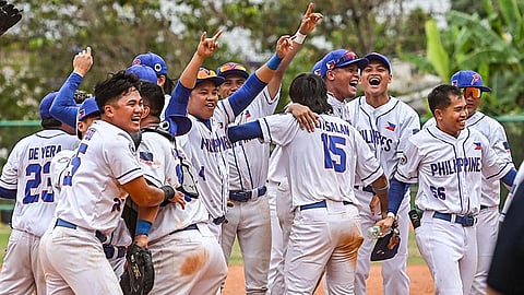 Pilipinas bulawan gihapon sa baseball sa SEA Games