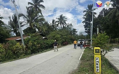 ROAD ACCESS. A completed farm-to-market road (FMR) in Davao de Oro in this undated photo. Senators on Sunday (Dec. 14, 2025) pressed for full transparency on the PHP33-billion allocation for FMRs in the proposed 2026 national budget, amid questions on whether the list of projects resulted from agency planning or congressional insertions following the realignment of flood-control funds. (Photo from DA-11)