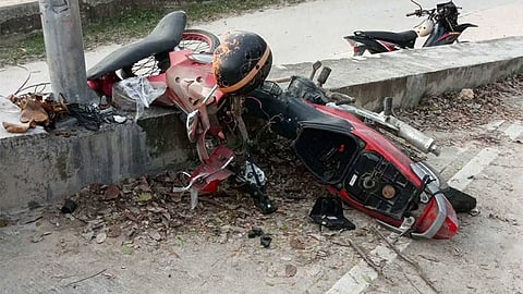 Rider patay sa bangga sa Barili