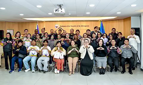 K-Musa Tour for Hope, embassy visit in Korea