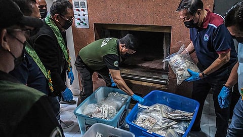 P468M nga balor sa drugas ang gisunog