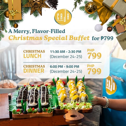 Caja Kitchen Cebu’s Christmas Buffet Special: A Holiday Feast to Remember