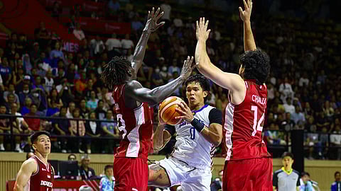 Gilas men’s nakaipsot sa Indonesia