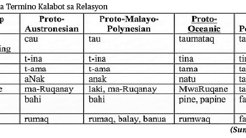 Ang Awstronesyanhon-Malayanhong Pamilya (bahin 2)