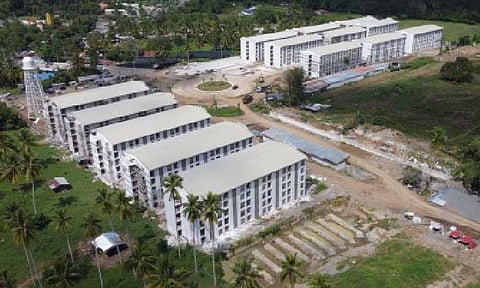 LOW COST HOUSING. A project in an unidentified area under the Pambansang Pabahay para sa Pilipino (4PH) Program. The Department of Finance on Monday (Dec. 22, 2025) said it is supporting the move of the Bureau of Internal Revenue to streamline application for tax exemptions for socialized housing projects, aimed to encourage more housing projects for low-income households. (Photo courtesy of the Department of Human Settlements and Urban Development)