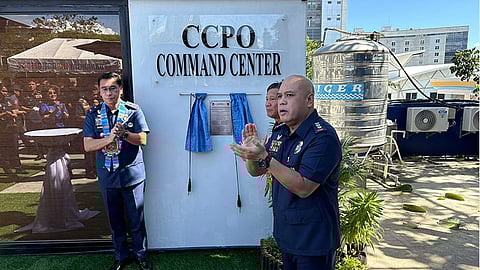 Command center sa CCPO gibuksan na