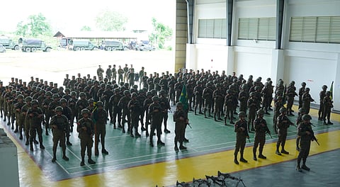 Eastern Visayas army sends off 74IB personnel