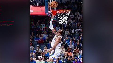 Thunder namungot sa 76ers