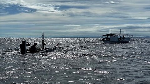 Pumpboat nalunod, 18 ka pasahero naluwas