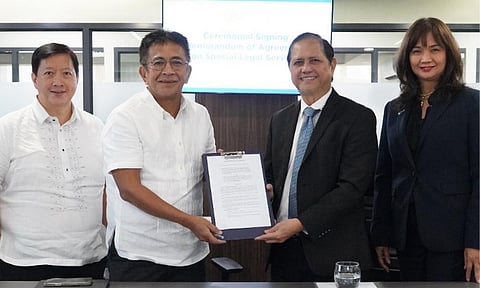 Philippine Deposit Insurance Corporation (PDIC) and the Office of the Government Corporate Counsel (OGCC) reaffirmed their commitment to expand their long-standing collaboration with the ceremonial signing of a Memorandum of Agreement (MOA) for the provision of special legal services by the latter to the PDIC.