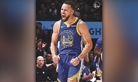 Curry mibalik gikan injury