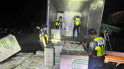 P20-M smuggled cigarettes seized in Cebu checkpoint operation