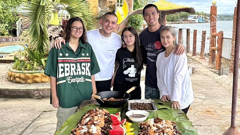 Contis spends Christmas in Cebu with blended family