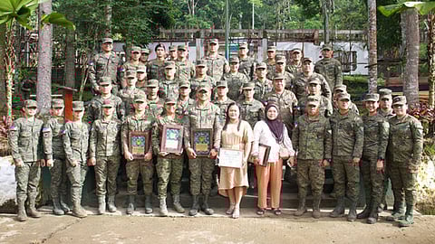 'Haribon' brigade fetes officers, personnel