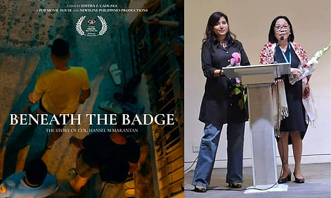 The Philippine documentary film Beneath the Badge (Sa Likod ng Tsapa), directed and produced by Davao-based filmmaker Editha Z. Caduaya, has been officially selected to compete in the 24th Dhaka International Film Festival (DIFF) under the Women in Cinema section.