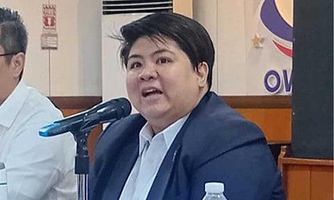 OWWA Administrator Patricia Yvonne Caunan (PNA photo by Marita Moaje)