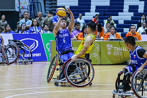 NAKHON RATCHASIMA, Thailand — The Philippines’ men’s 3x3 wheelchair team secures a spot in the semifinals after winning two games at the 13th Asean Para Games at Hall 1 of Terminal 21 Korat Monday, January 19, 2026.