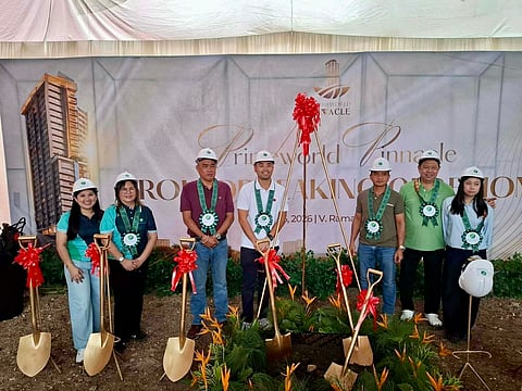 Primeworld Pinnacle officially breaks ground
