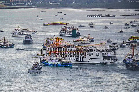 Mandaue officials ask church to reconsider seaborne route for Sinulog 2027