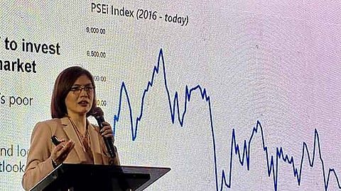 April Lee Tan, first vice president, corporate strategy and chief investor relations officer at COL Financial. / KATLENE O. CACHO-LAUREJAS