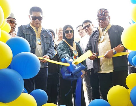 ZAMBOANGA. The Ministry of Transportation and Communications in the Bangsamoro Autonomous Region in Muslim Mindanao (MOTC-Barmm) unveils the newly rehabilitated passenger terminal at the port of Bongao, the capital town of Tawi-Tawi, on Wednesday, January 21. (SunStar Zamboanga)