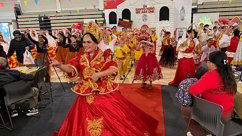SANTO NIÑO DEVOTION. The Sinulog sa Topeka 2026 held in Kansas, USA brings together devotees of the Señor Santo Niño in a show of faith, unity and devotion to the Holy Child. /