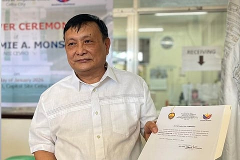 Jose Ermie Monsanto was officially installed as the NBI 7's regional director during a turnover ceremony on Tuesday, Jan. 27, 2026.