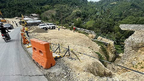 Rehab resumes on landslide-damaged Metro Cebu Expressway Segment 3A