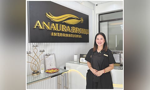 PMU artist Divine Grace Alecha competes in ombre brows category.