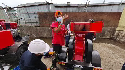 50 tons nga basura ang gikunhod pinaagi sa segregation, shredding