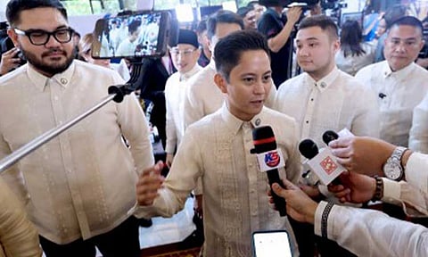 House Majority Leader Ferdinand Alexander “Sandro” Marcos (PNA file photo)